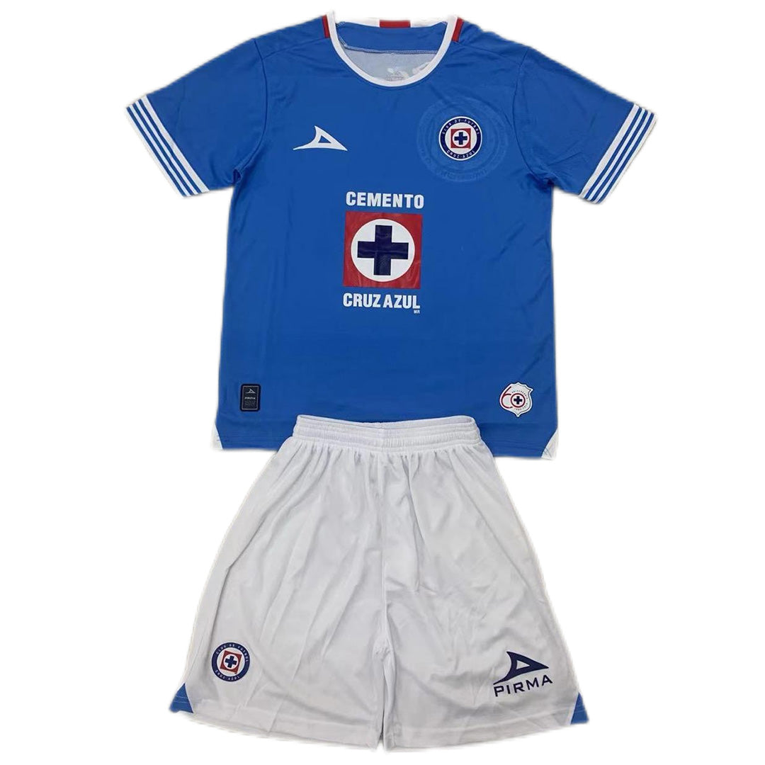 Kids Kit Cruz Azul Titular 2024/2025