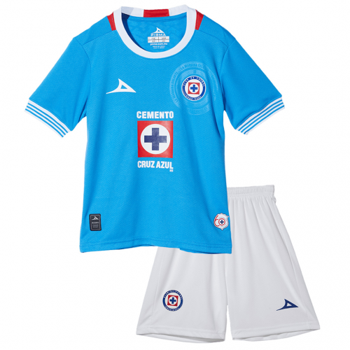 Kids Kit Cruz Azul Titular 2024/2025