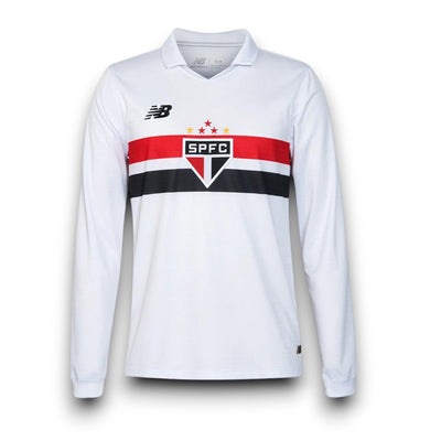 São Paulo Titular Camiseta 2024/2025 Long Sleeve