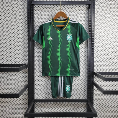 CAMISETA ARABIA SAUDITA I 24/25 CONJUNTO INFANTIL - Vitrine Futebolística