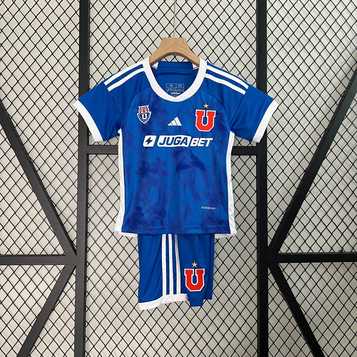 CAMISETA UNIVERSIDAD DE CHILE I 24/25 CONJUNTO INFANTIL - Vitrine Futebolística