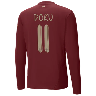 #11 Doku Manchester City Tercera Camiseta 2024/2025 Long Sleeve