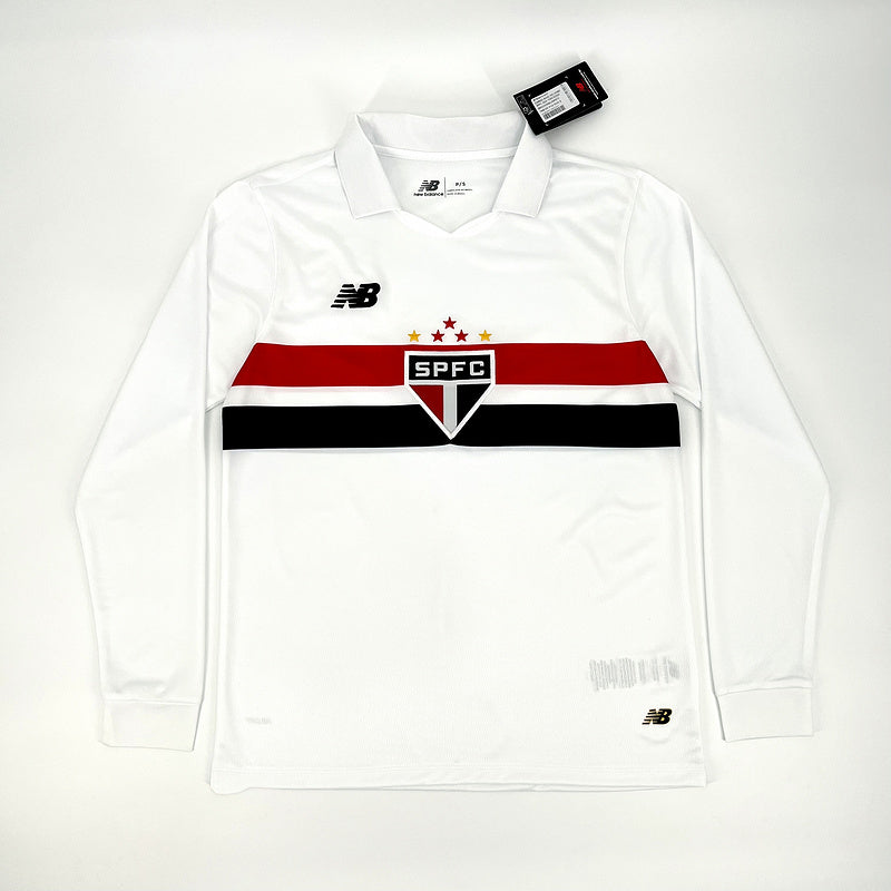São Paulo Titular Camiseta 2024/2025 Long Sleeve